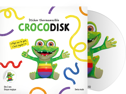 Le crocodile affamé (*‿*)  Stickers pour enfants STARSTICK ®